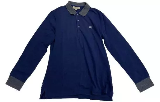 Мужская рубашка поло Burberry, цвет Blue