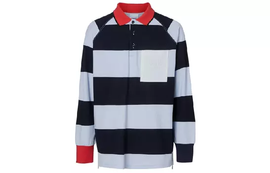 Мужская рубашка поло Burberry, цвет Blue