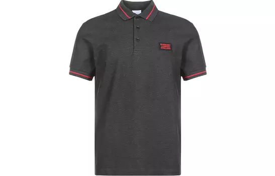 Мужская рубашка поло Burberry, цвет Charcoal Gray