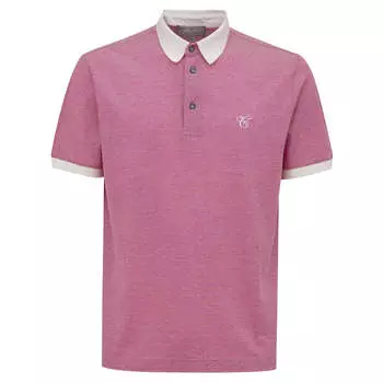 Мужская рубашка-поло Canali Cotton, розовый