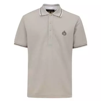 Мужская рубашка-поло Canali Cotton, серый