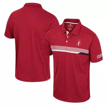 Мужская рубашка-поло Cardinal Stanford Cardinal No Issueo Colosseum