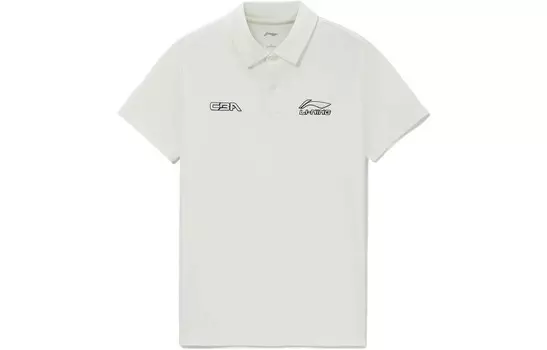 Мужская рубашка поло CBA Collection, белая Lining, белый