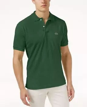 Мужская рубашка-поло classic fit l.12.12 с коротким рукавом Lacoste, зеленый