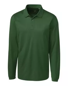 Мужская рубашка поло Clique L/S Ice Pique, цвет Bottle Green