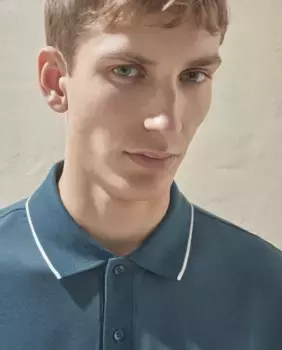 Мужская рубашка-поло Coolmax с короткими рукавами Dustin, зеленый