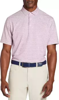 Мужская рубашка-поло для гольфа с принтом Walter Hagen Performance 11, цвет Cocktails Pink Tulip