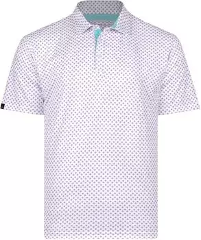 Мужская рубашка-поло для гольфа Swannies Hazelwood, фиолетовый