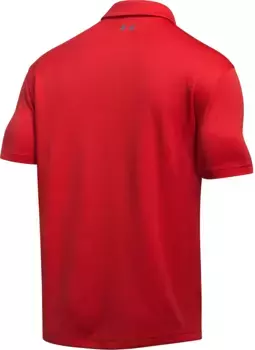 Мужская рубашка-поло для гольфа Under Armour Tech, красный