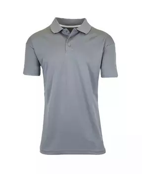 Мужская рубашка-поло Dry-Fit без тегов с влагоотводящим эффектом Galaxy By Harvic, серый