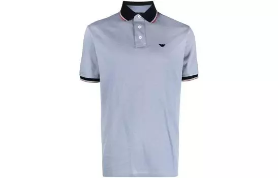 Мужская рубашка-поло Emporio Armani , синий