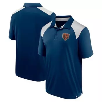 Мужская рубашка-поло Fanatics Navy Chicago Bears Primary Fanatics Brands - White Label, цвет Brs Navy