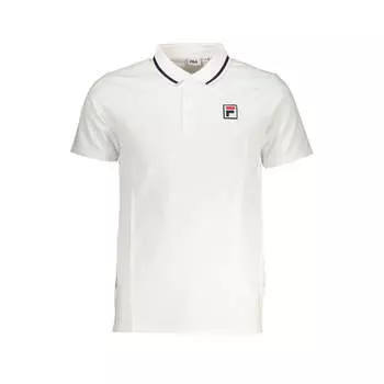 Мужская рубашка-поло Fila Cotton, белый