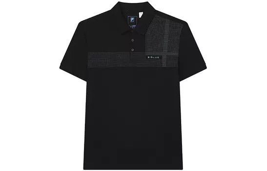 Мужская рубашка поло FILA, цвет Black