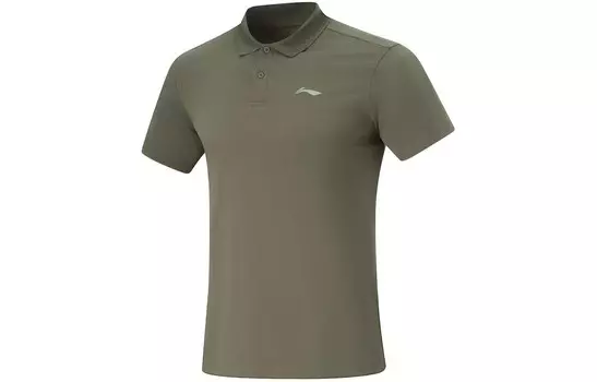 Мужская рубашка поло Fitness Series Army Green Lining, зеленый