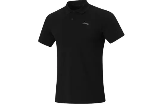 Мужская рубашка-поло Fitness Series, черная Lining, черный