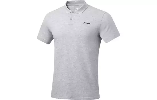 Мужская рубашка поло Fitness Series Heather Grey Lining, цвет Heather Gray