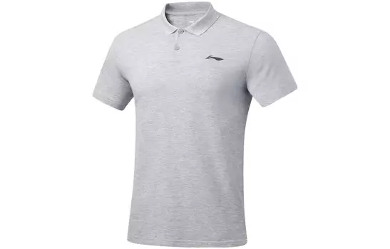 Мужская рубашка поло Fitness Series Heather Grey Lining, цвет Heather Gray