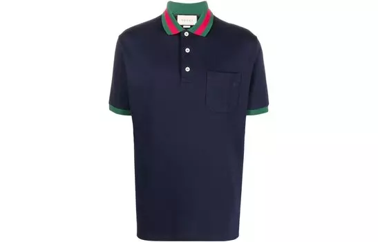 Мужская рубашка поло Gucci, синий