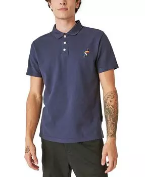 Мужская рубашка поло Guinness Regular Lucky Brand, синий