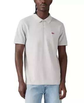 Мужская рубашка-поло Housemark Regular Fit с коротким рукавом Levi's, серый