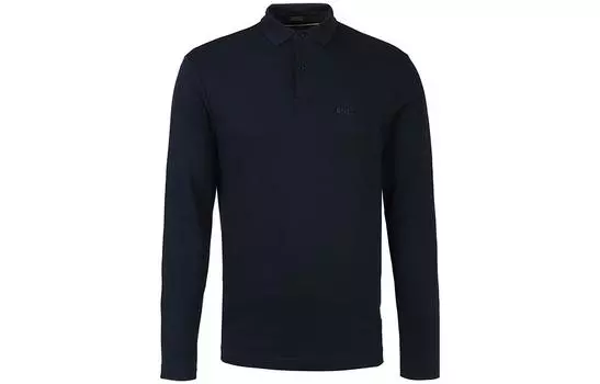 Мужская рубашка поло HUGO BOSS, Темно-синий