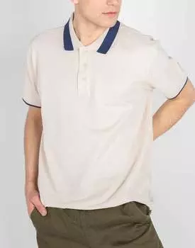 Мужская рубашка-поло Invicta, бежевый