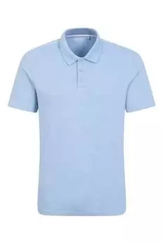 Мужская рубашка-поло из фактурного кордилина Mountain Warehouse, синий