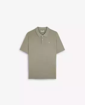 Мужская рубашка поло из хлопка стандартного кроя Scalpers, цвет Kaki