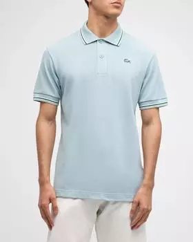 Мужская рубашка поло из коллекции x le FLEUR Lacoste, цвет Swell
