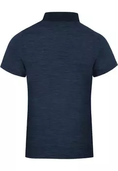 Мужская рубашка-поло из мериносовой ткани «Nowra» Normani, темно-синий