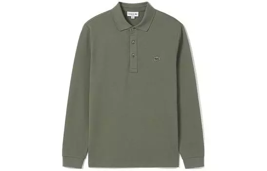 Мужская рубашка-поло LACOSTE, цвет Army Green