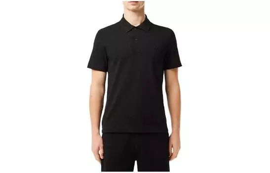 Мужская рубашка-поло LACOSTE, цвет Black