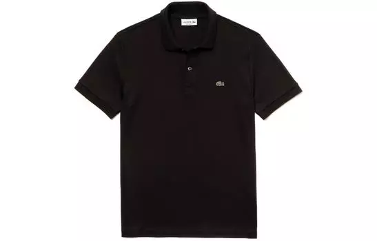 Мужская рубашка-поло LACOSTE, цвет Black