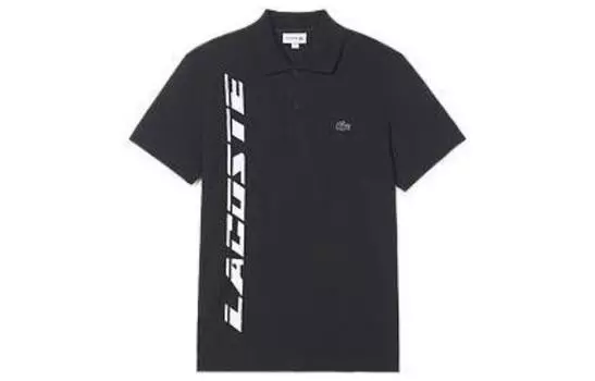 Мужская рубашка-поло LACOSTE, цвет Black