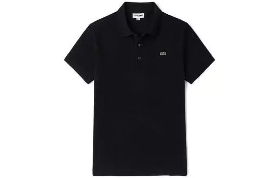 Мужская рубашка-поло LACOSTE, цвет Black
