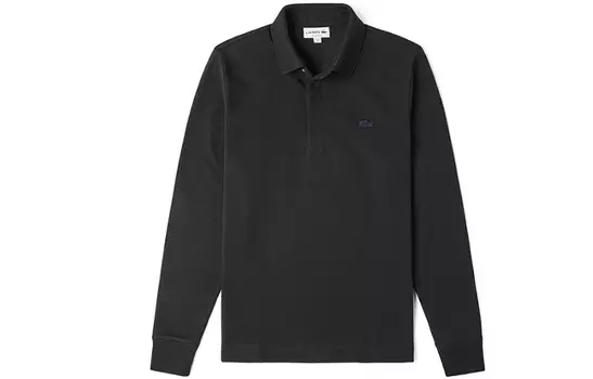 Мужская рубашка-поло LACOSTE, цвет Black