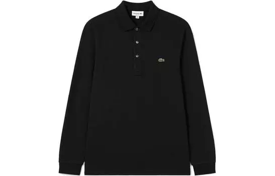 Мужская рубашка-поло LACOSTE, цвет Black