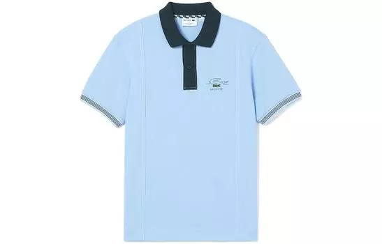 Мужская рубашка-поло LACOSTE, цвет Blue