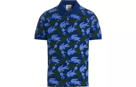 Мужская рубашка-поло LACOSTE, цвет Blue