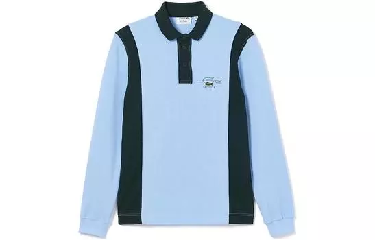Мужская рубашка-поло LACOSTE, цвет Blue/Black