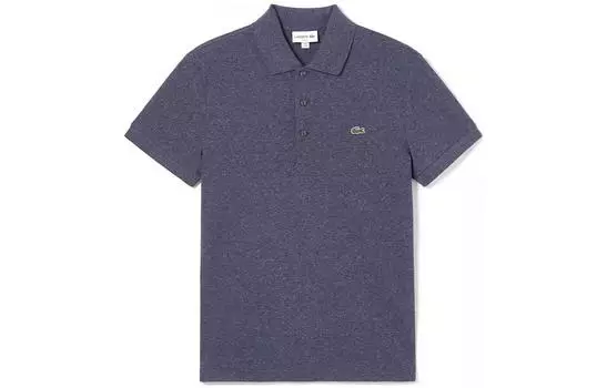 Мужская рубашка-поло LACOSTE, цвет Blue/Gray