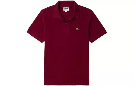 Мужская рубашка-поло LACOSTE, цвет Burgundy