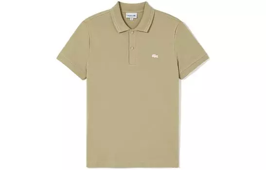 Мужская рубашка-поло LACOSTE, цвет Camel