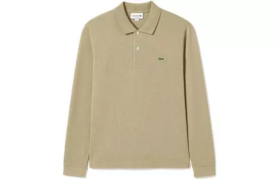Мужская рубашка-поло LACOSTE, цвет Camel