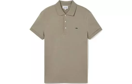 Мужская рубашка-поло LACOSTE, цвет Camel