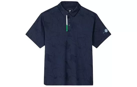 Мужская рубашка поло Life Collection Midnight Dark Anta, черный