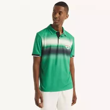 Мужская рубашка-поло Nautica Classic Fit, изготовленная из экологически чистых материалов, цвет parrot green