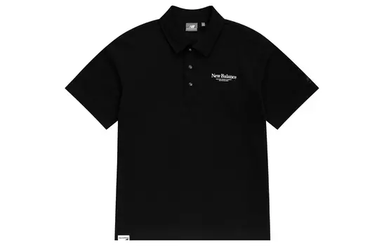 Мужская рубашка поло New Balance, цвет Black