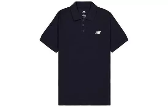 Мужская рубашка поло New Balance, цвет Black